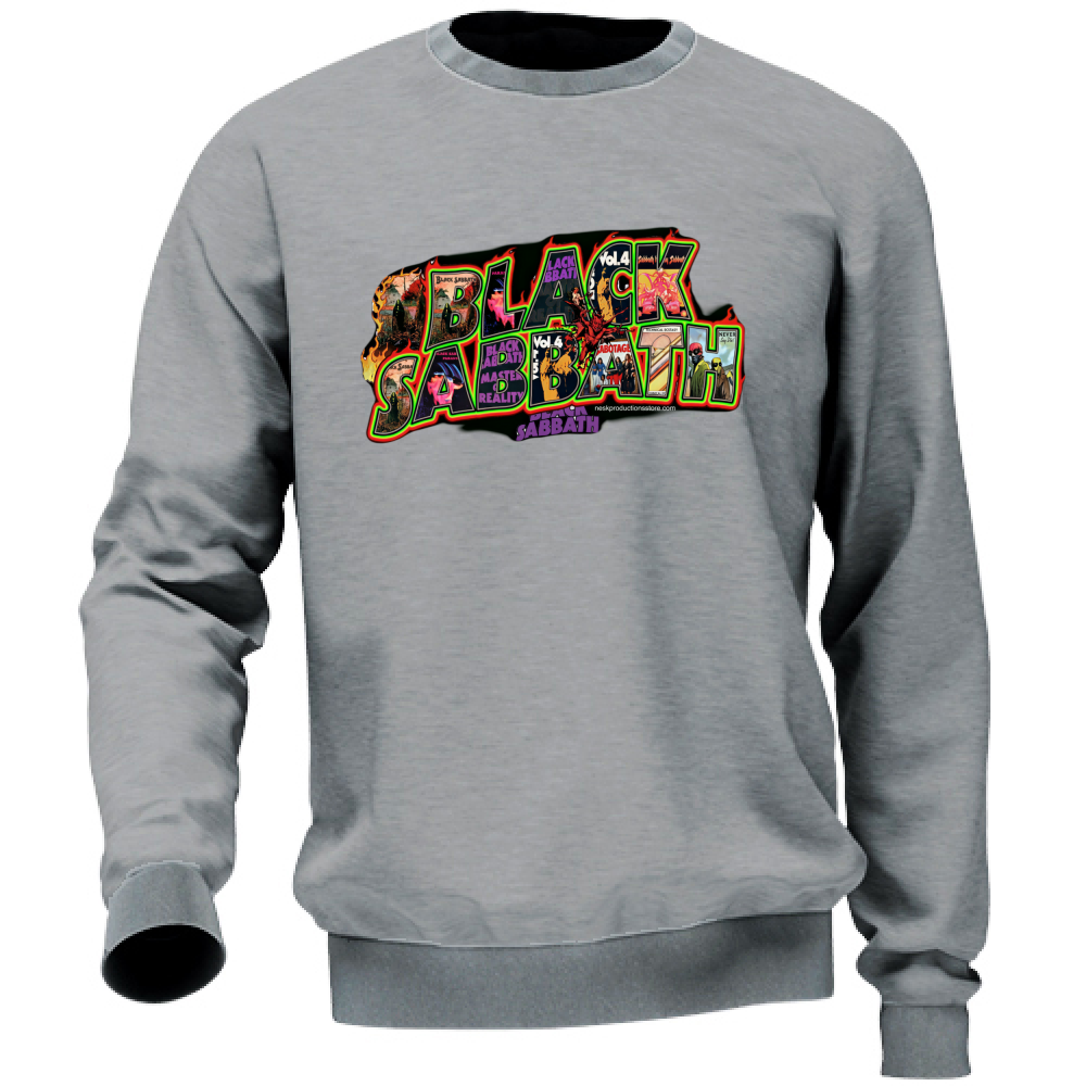 Felpa Unisex linea Black Sabbath A