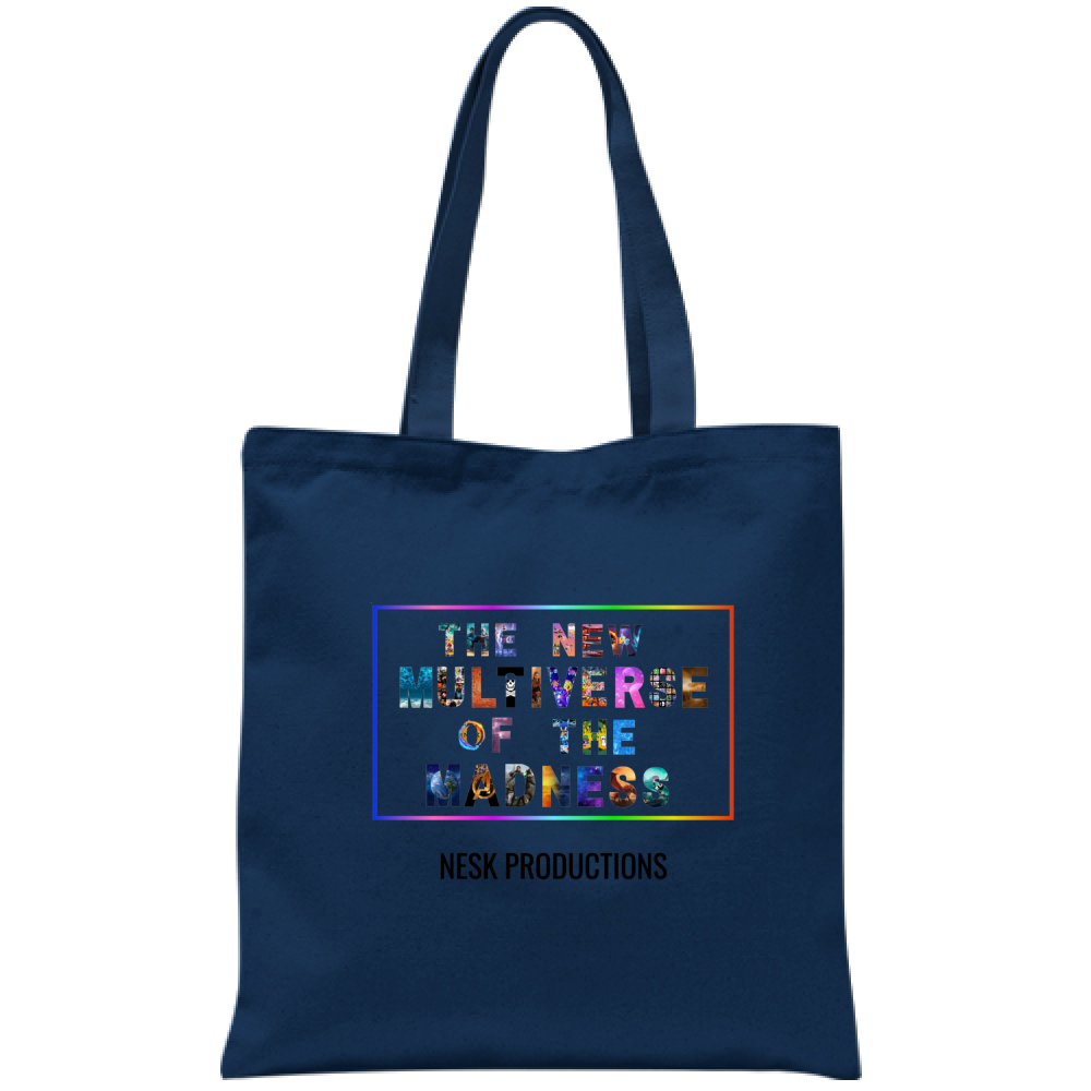 Borsa T-Shirt of Multiverse a Sfondo Bianco