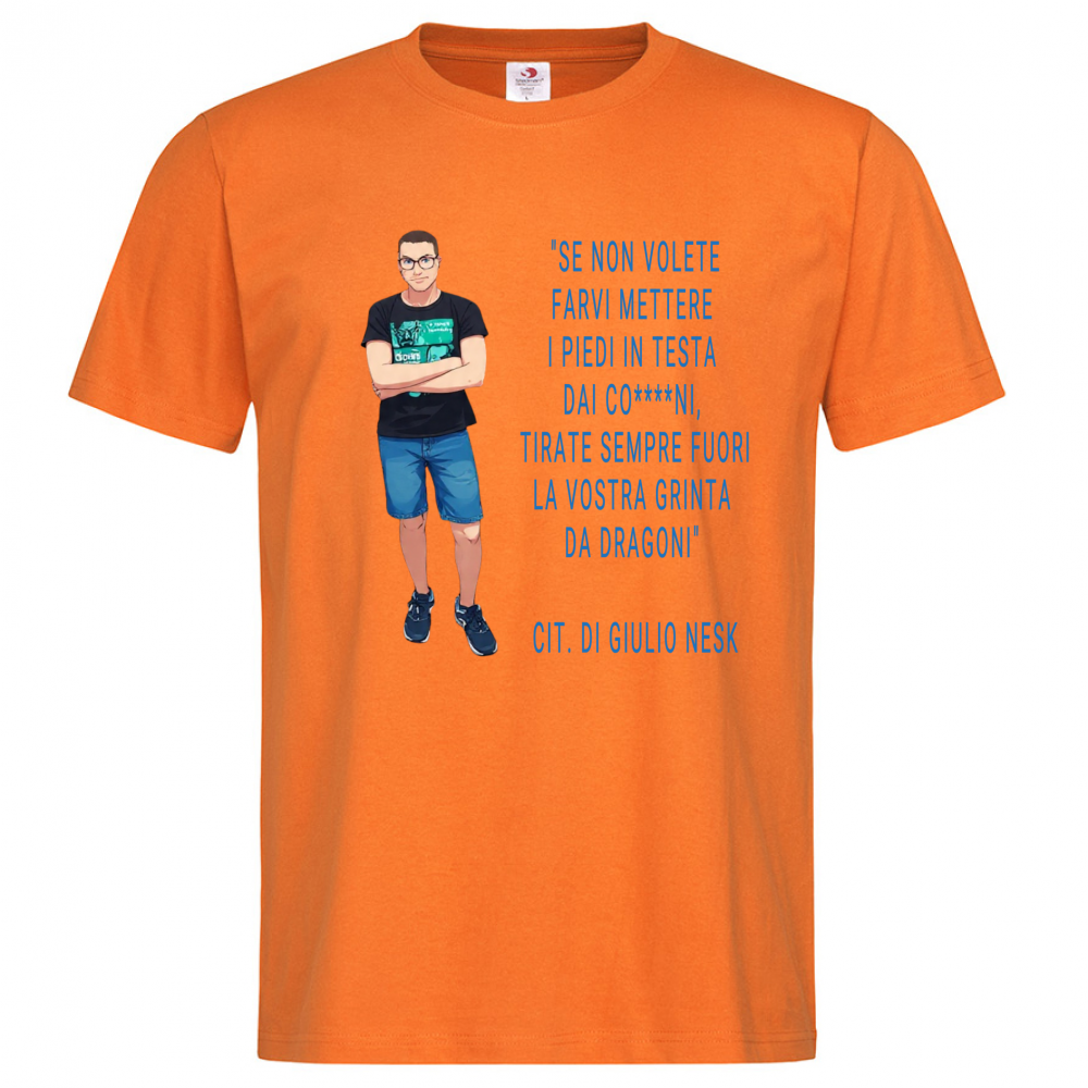 T-Shirt Men Premium T-Shirt con una Frase Motivazionale