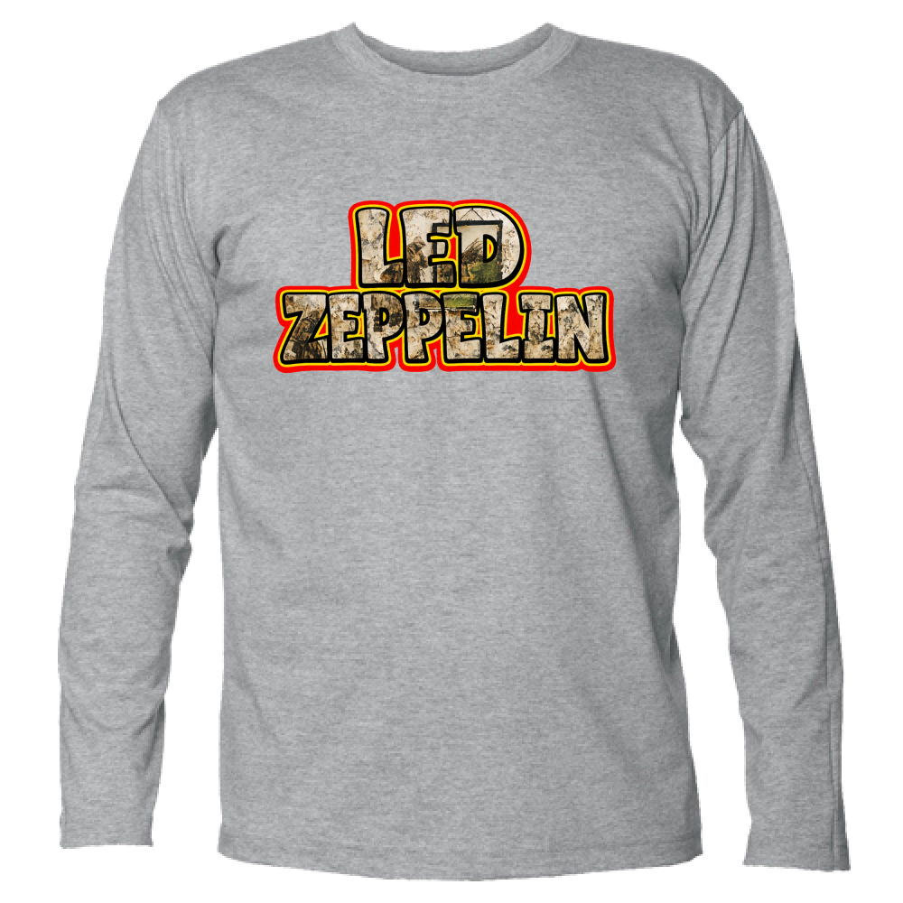 T-Shirt Unisex Manica Lunga linea led zeppelin