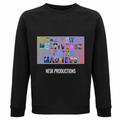 Felpa Unisex Organica T-Shirt del Multiverso con Sfondo a Colori