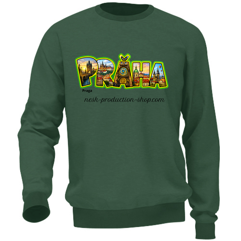 Felpa Unisex linea praga