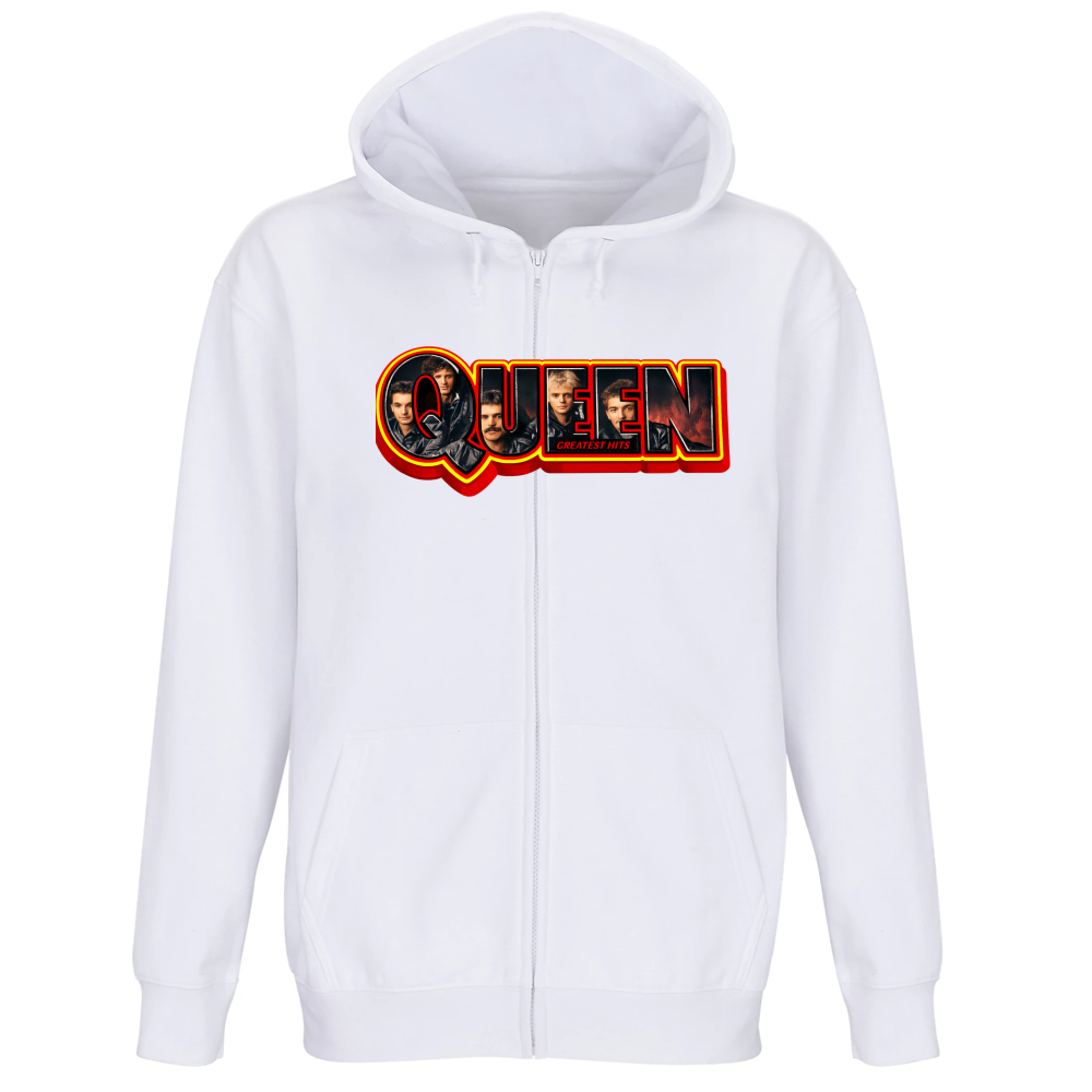 Felpa Premium Cappuccio Zip linea queen