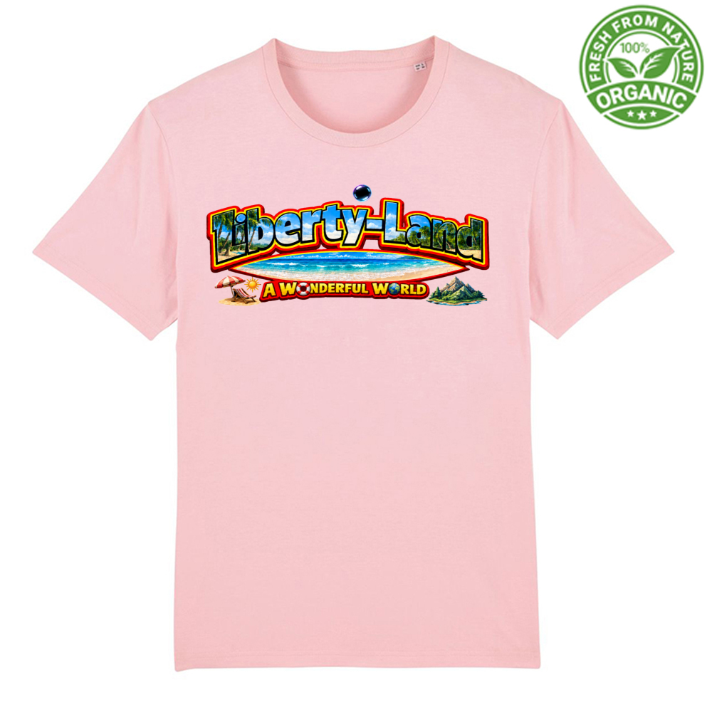 T-Shirt Unisex Premium Organic Maglietta Verso un Mondo Migliore e Oltre