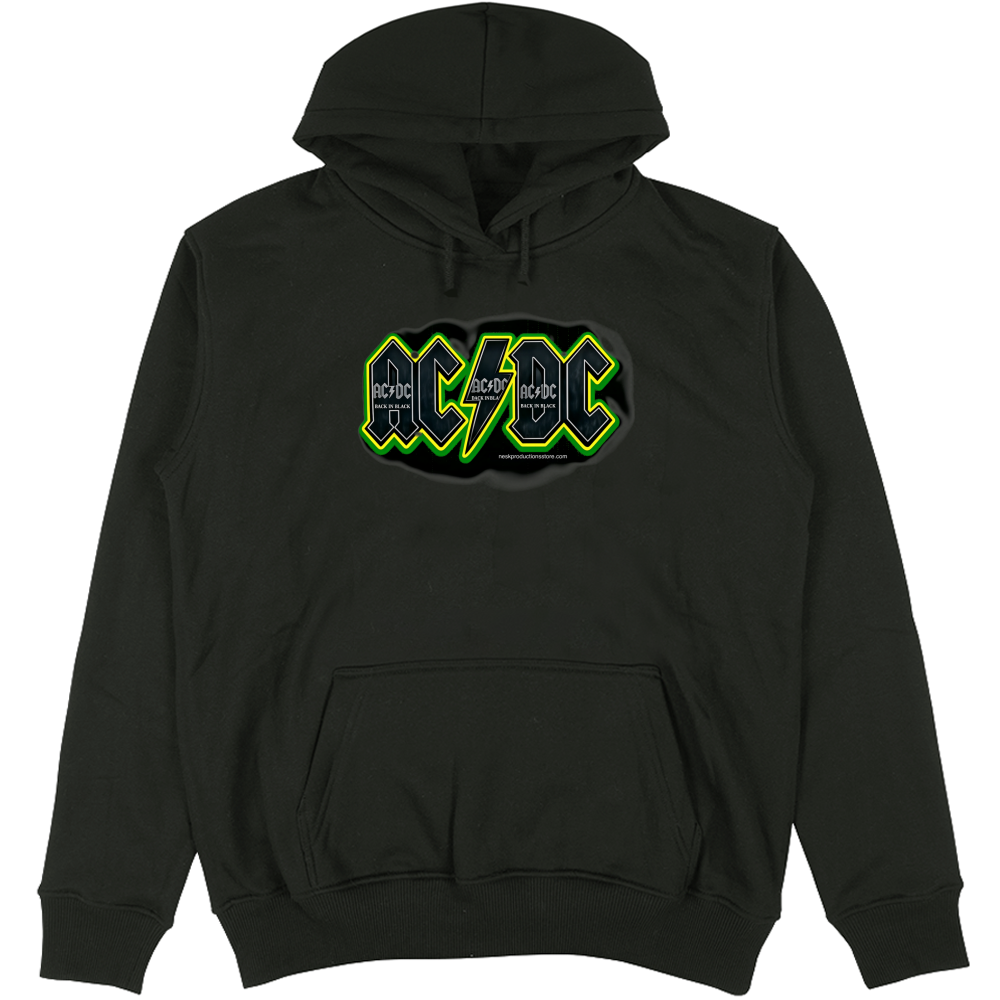 Felpa Unisex con Cappuccio linea AC/DC   A