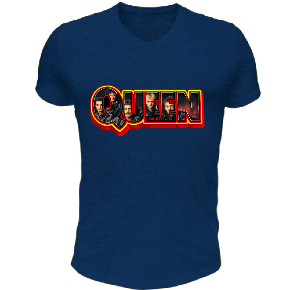 T-Shirt Unisex Scollo V linea queen