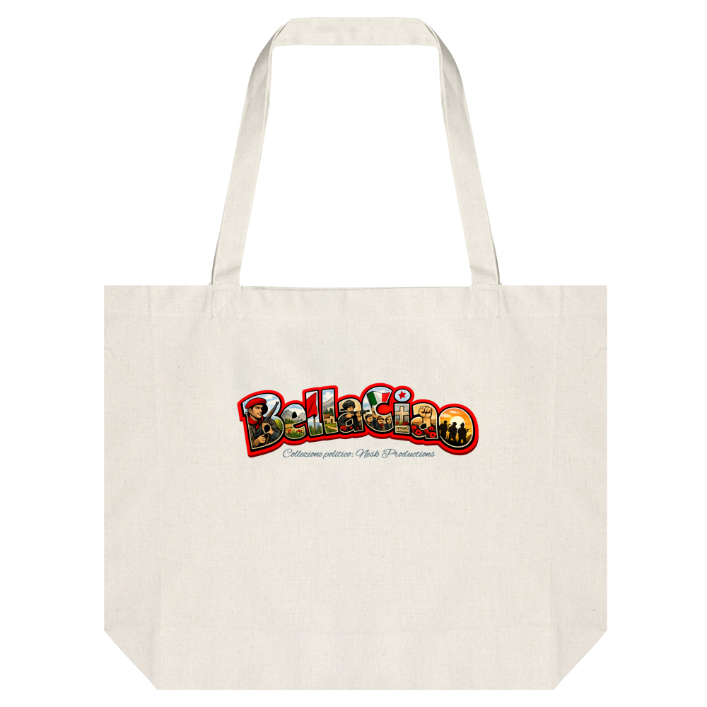 Tote Bag Canapa linea bella ciao