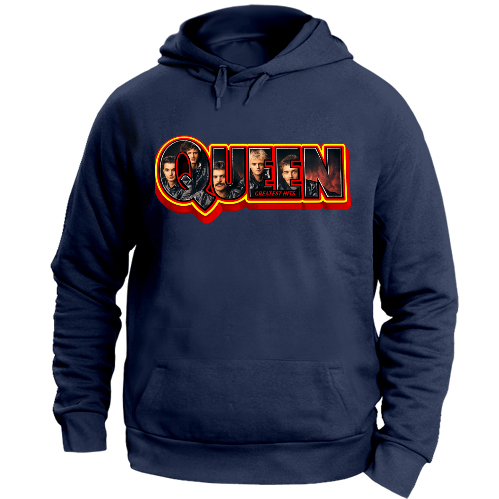 Felpa con Cappuccio Unisex Large linea queen