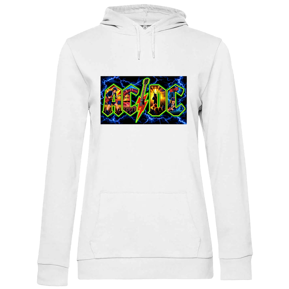 Hoodie Premium Women linea ac/dc B