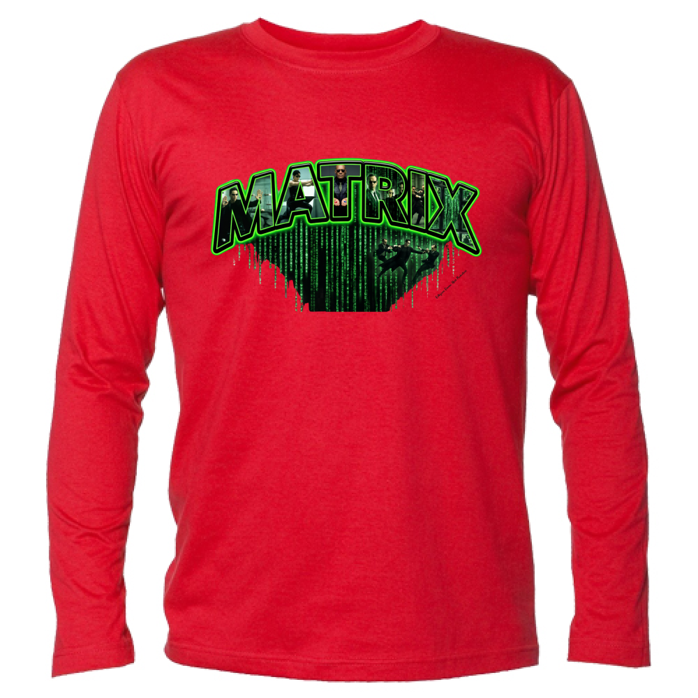 T-Shirt Unisex Manica Lunga linea matrix