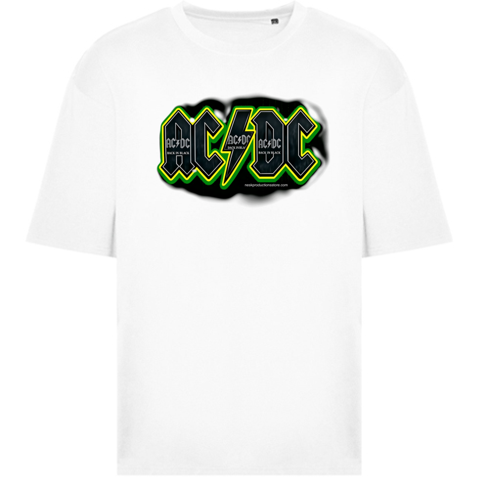 T-Shirt Oversize linea AC/DC   A