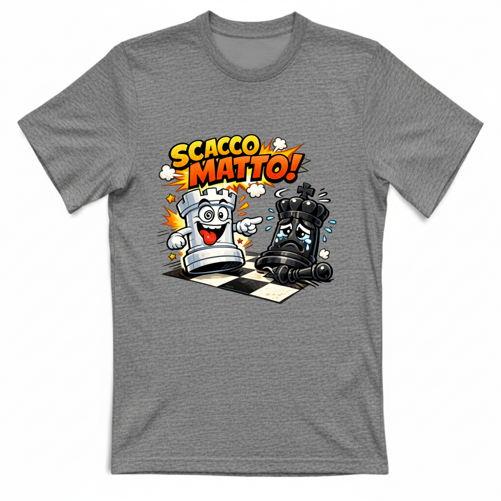 T-Shirt Unisex Linea scaccomatto
