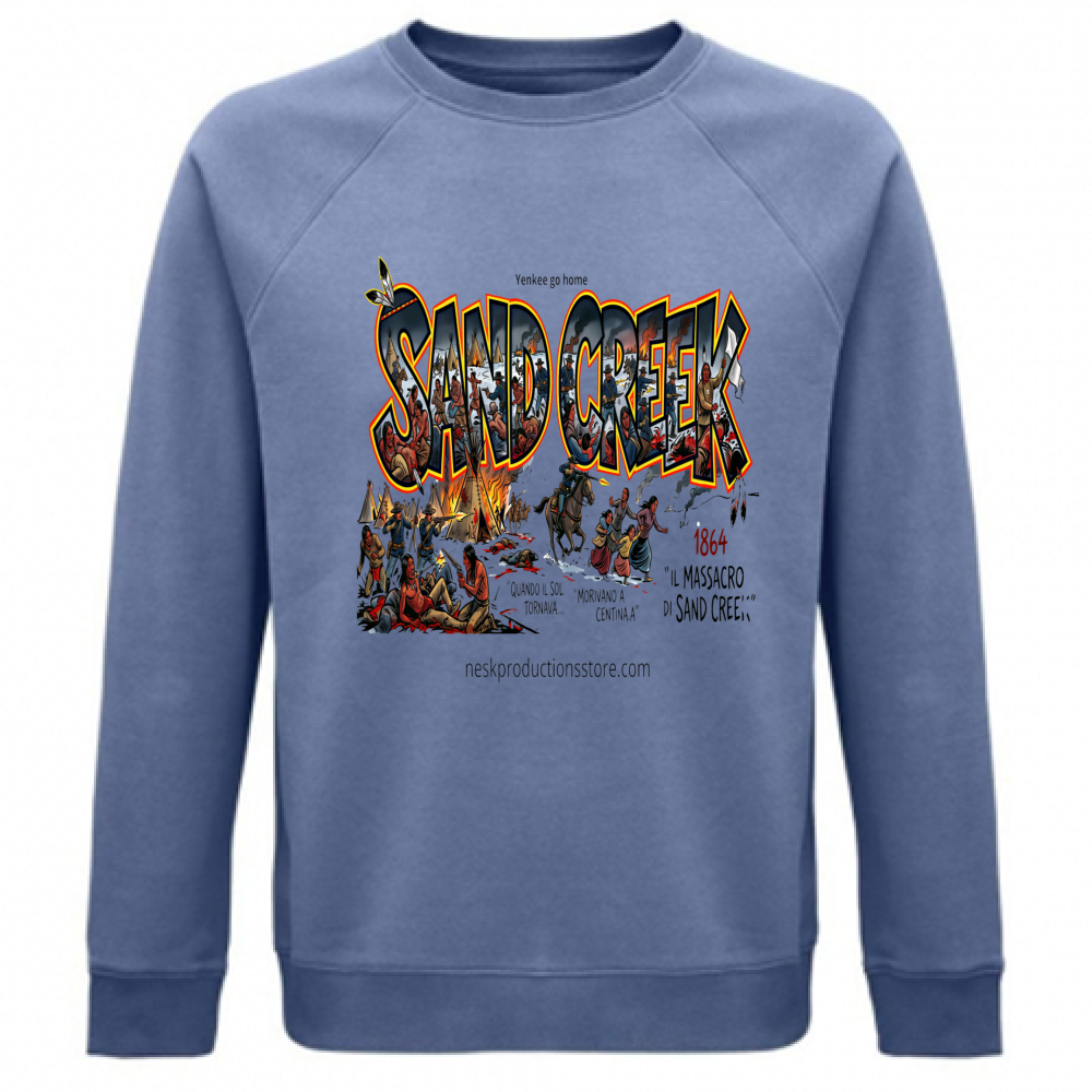 Felpa Unisex Organica linea Sand Creek 1A