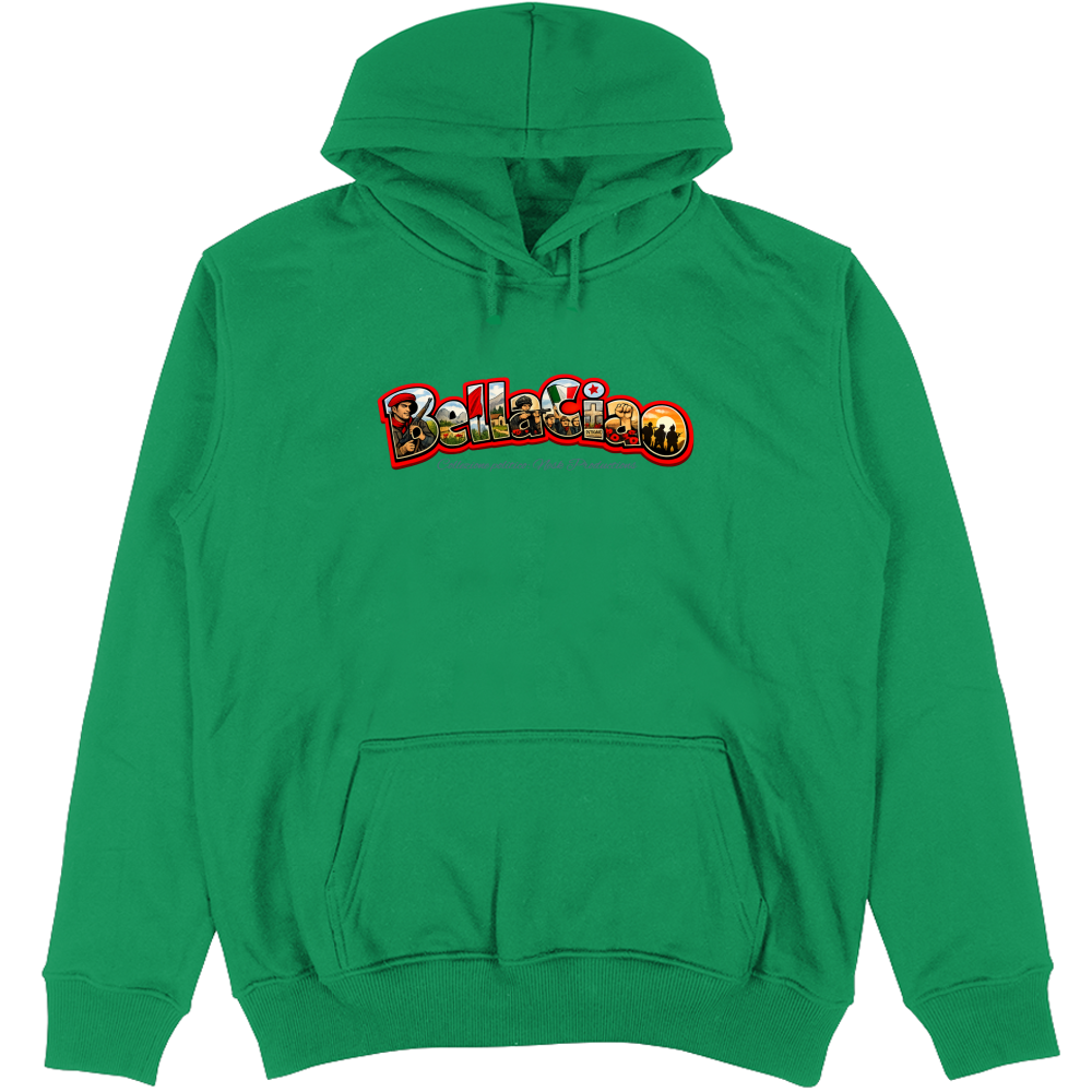 Felpa Unisex con Cappuccio linea bella ciao