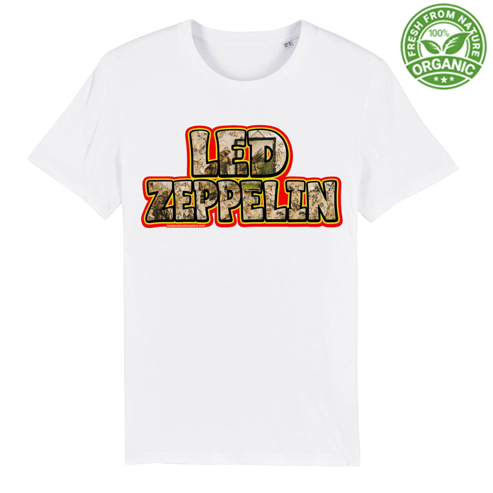 T-Shirt Unisex Organica linea Led Zeppelin  A