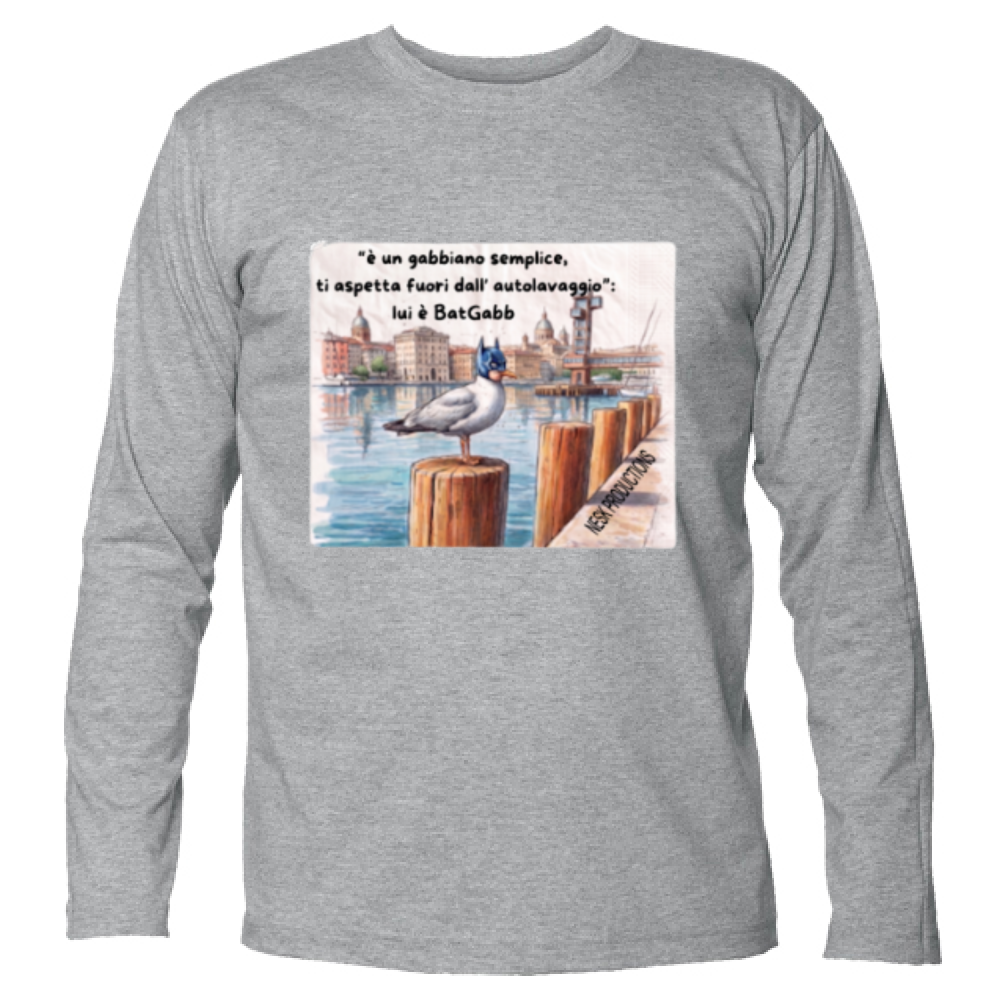 T-Shirt Unisex Manica Lunga T-Shirt BatGabb Will Returns