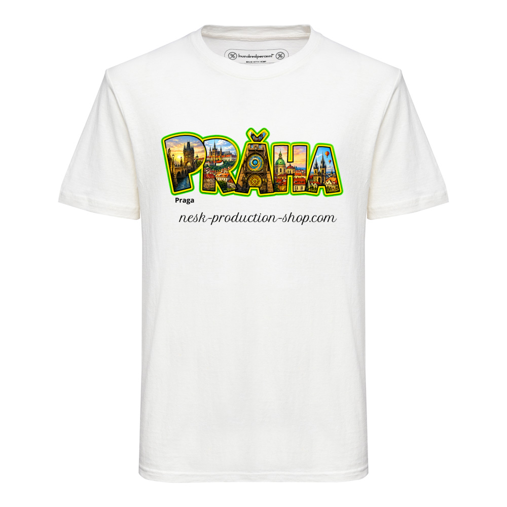 T-Shirt Unisex Canapa linea praga