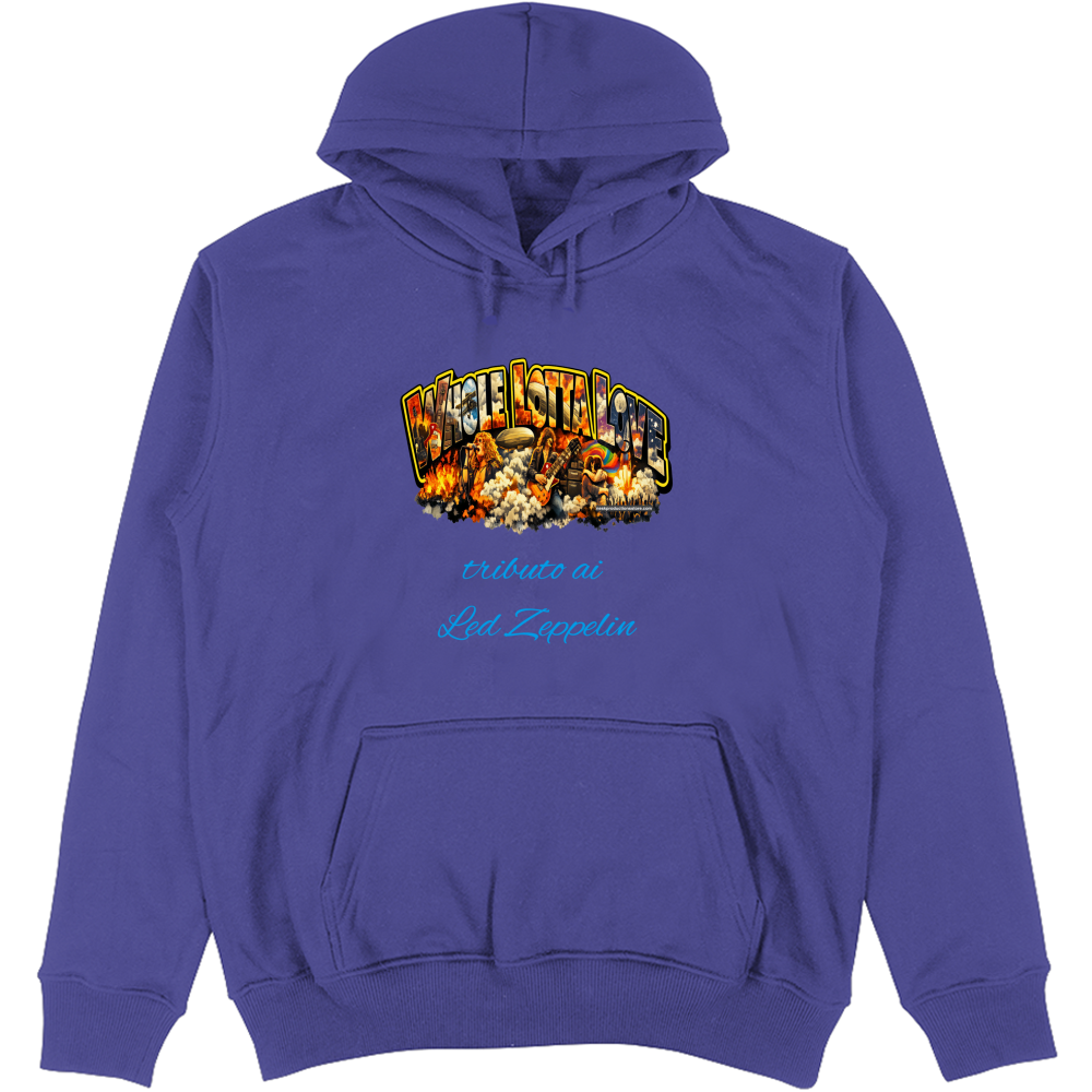 Felpa Unisex con Cappuccio linea Whole lotta love