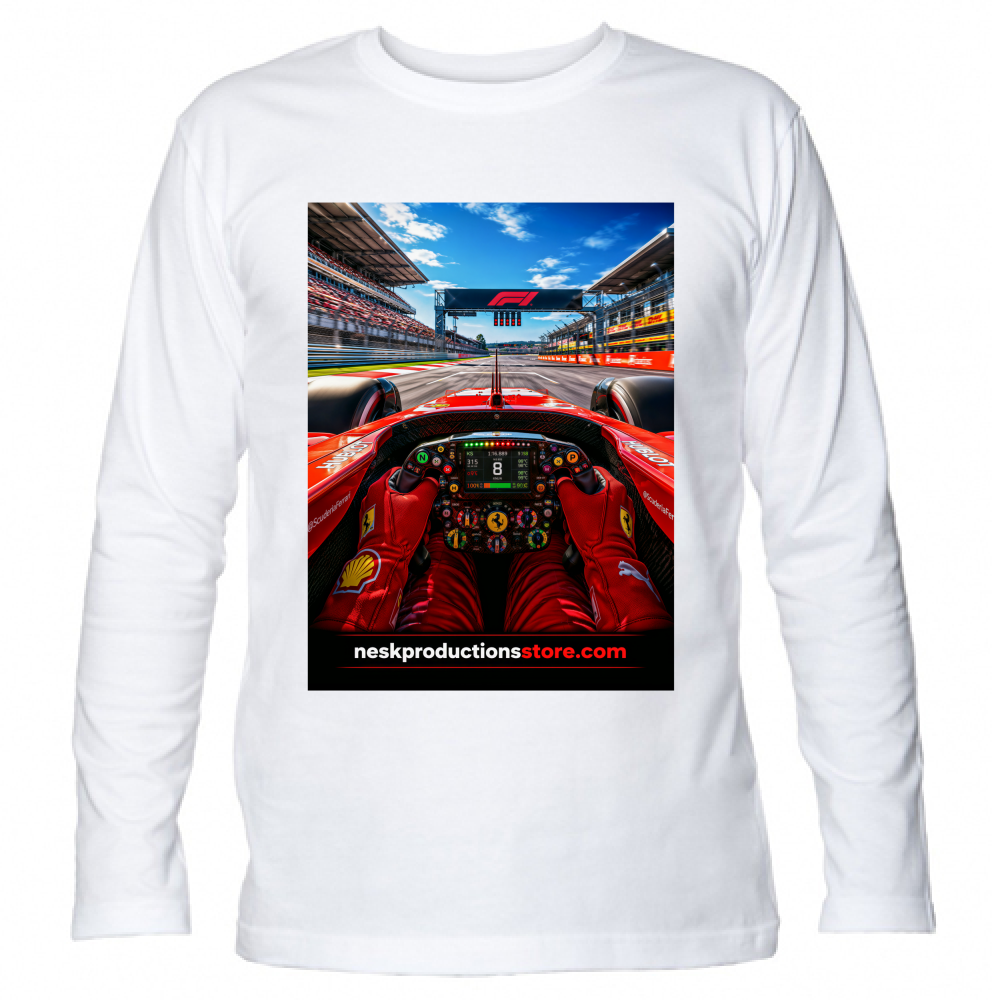 t-shirt-unisex-manica-lunga-linea-formula-uno – Nesk Productions
