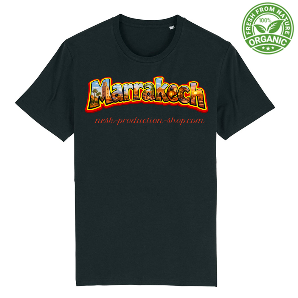T-Shirt Unisex Premium Organic linea marrakech