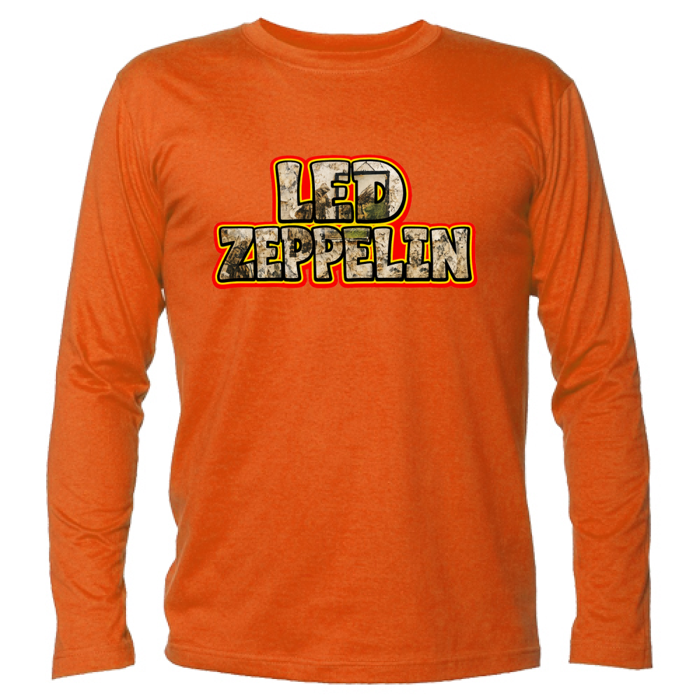 T-Shirt Unisex Manica Lunga linea led zeppelin