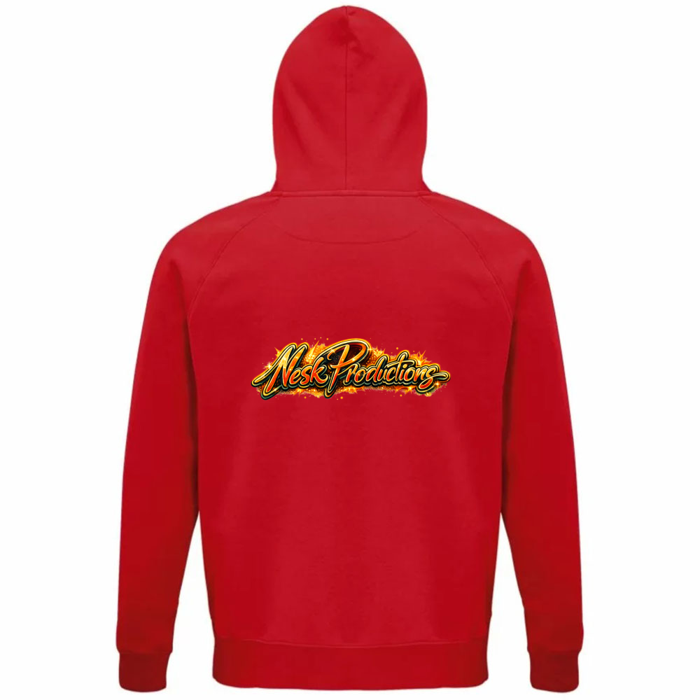 Felpa Organica Unisex Cappuccio t-Shirt Linea Estate