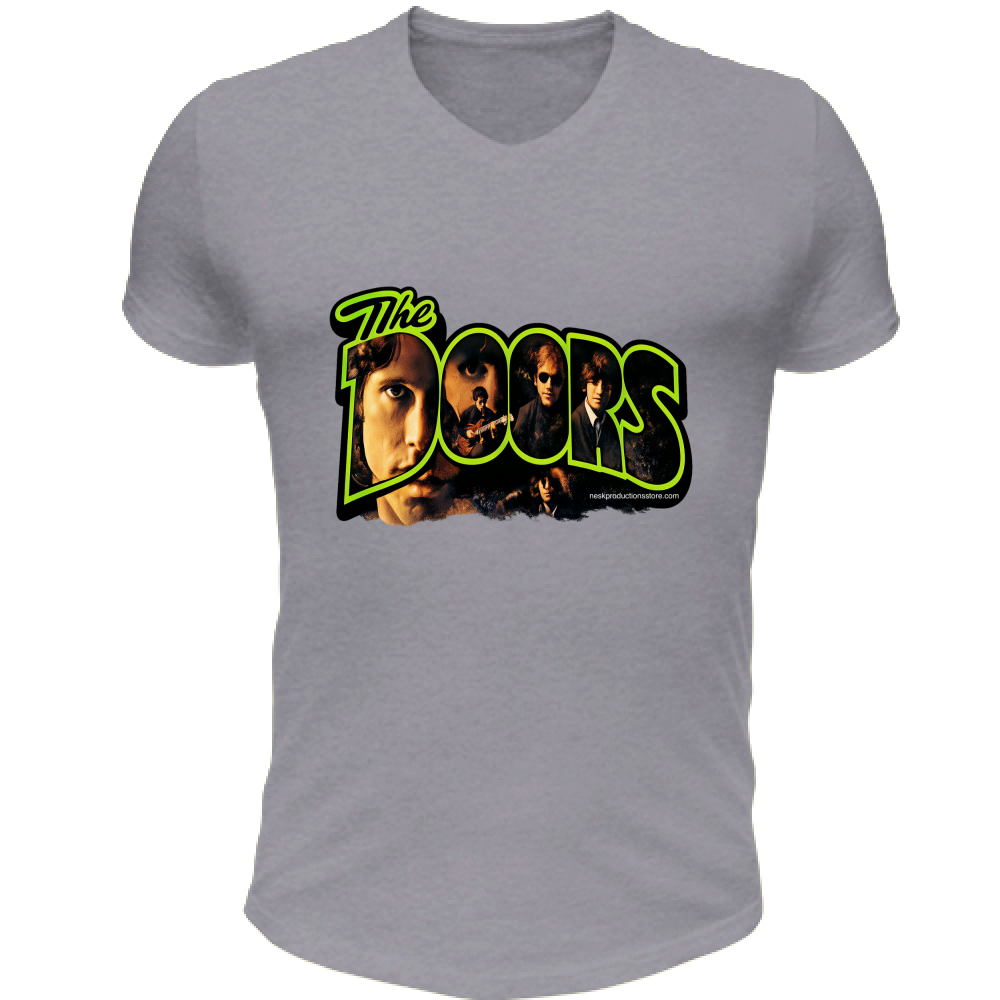 T-Shirt Unisex Scollo V linea Doors