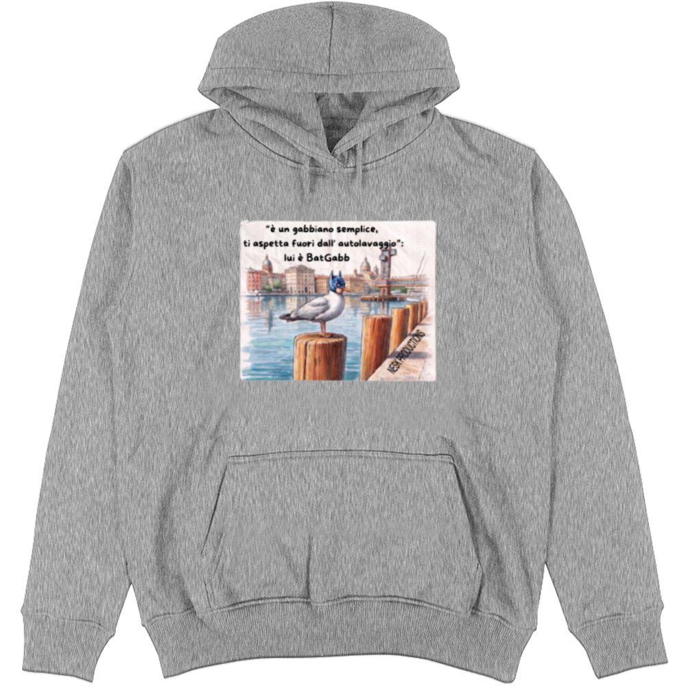 Felpa Unisex con Cappuccio T-Shirt BatGabb Will Returns