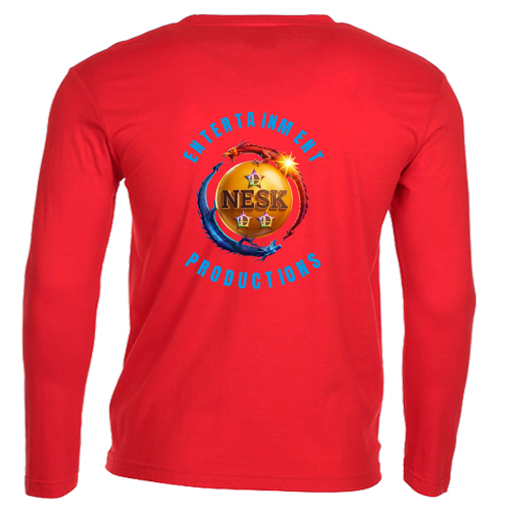 T-Shirt Unisex Manica Lunga T-Shirt con una Frase Motivazionale