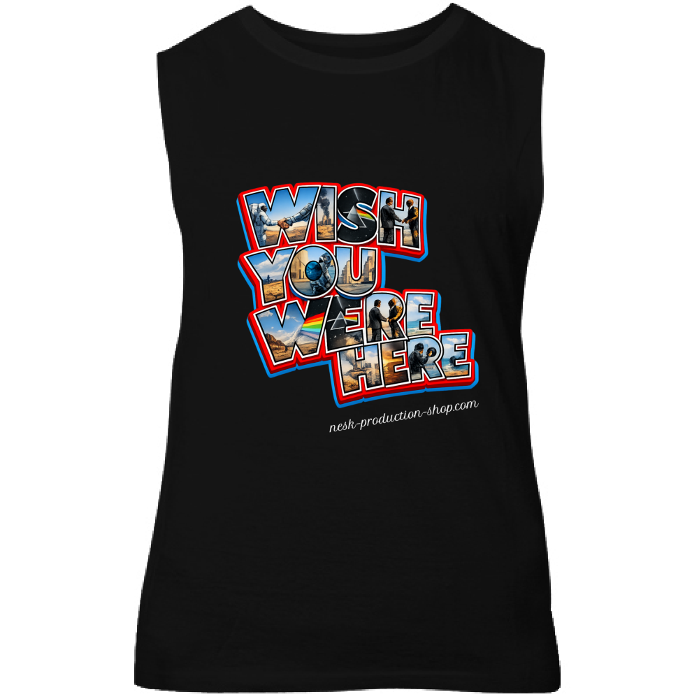 Canotta Unisex linea wish you were here