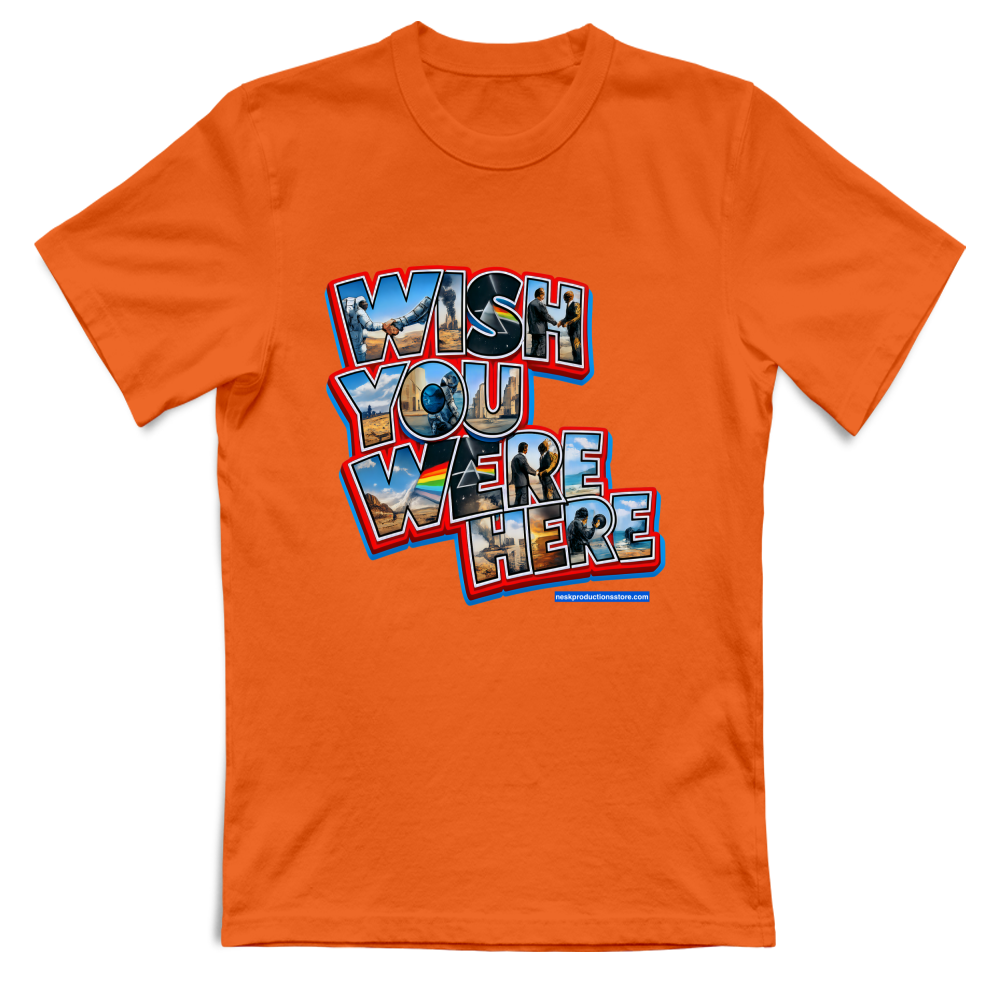 T-Shirt Unisex linea wish you were here A