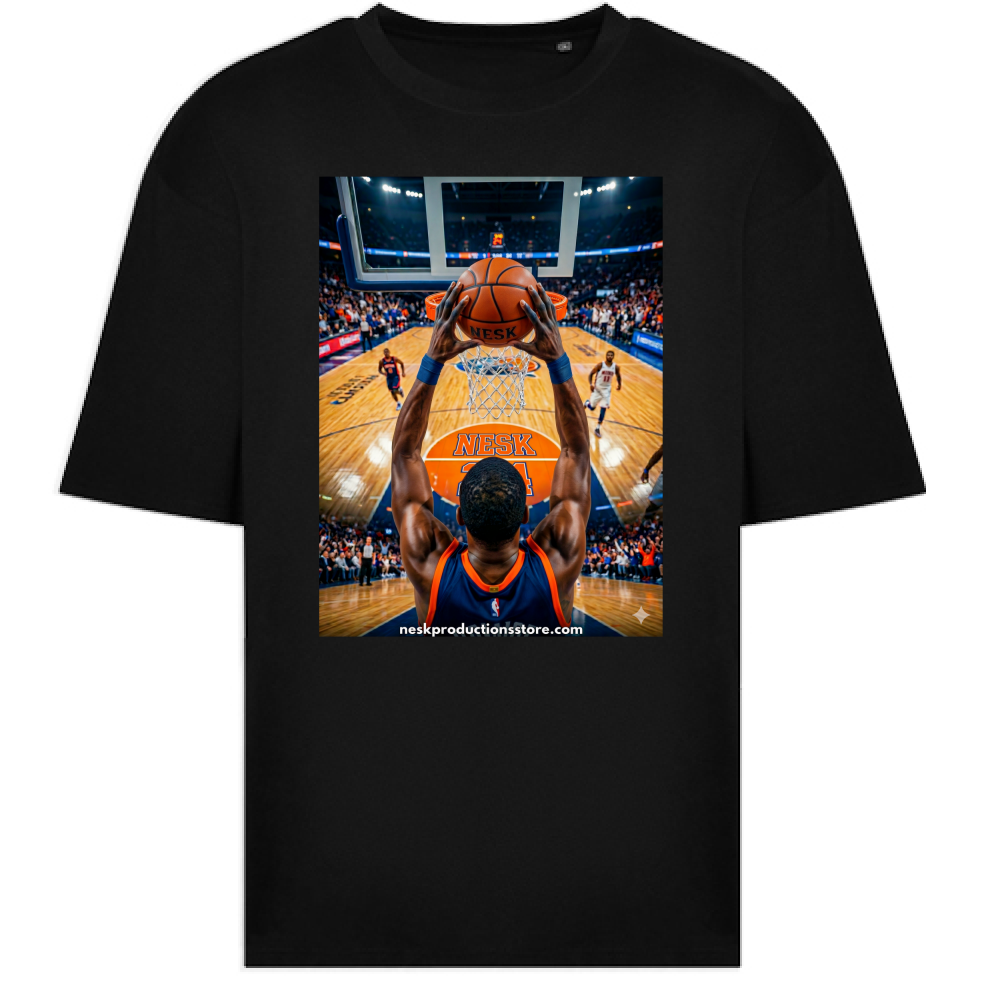 T-Shirt Oversize linea basket