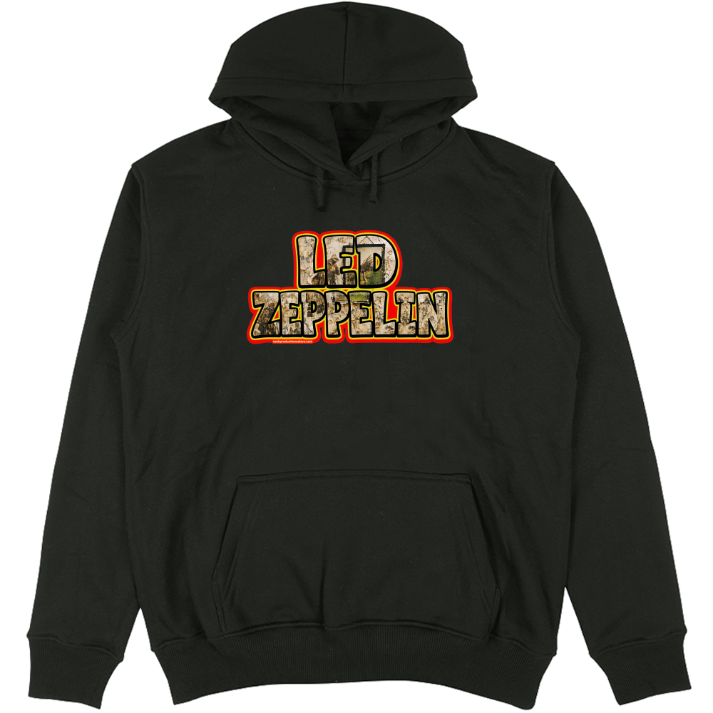 Felpa Unisex con Cappuccio linea Led Zeppelin  A