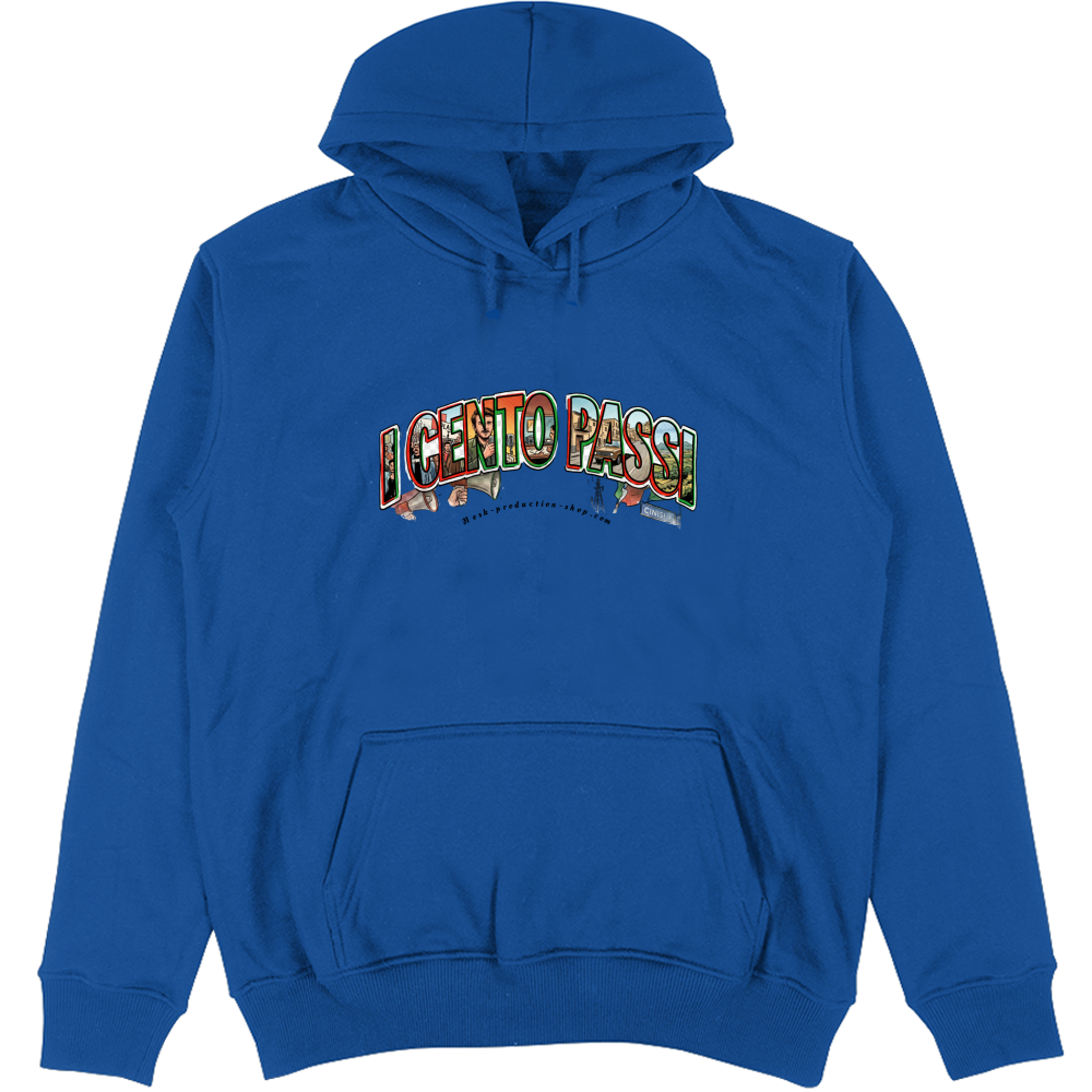 Felpa Unisex con Cappuccio linea cento passi