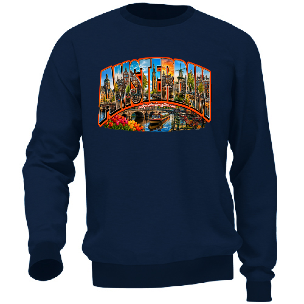 Felpa Unisex linea amsterdam