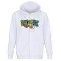 Felpa Premium Cappuccio Zip linea smoke on the water A
