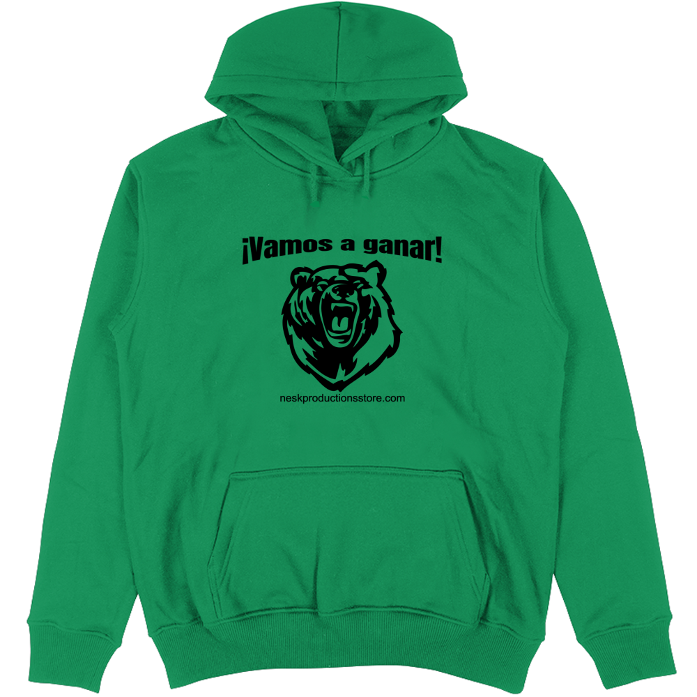 Felpa Unisex con Cappuccio linea vamos a ganar