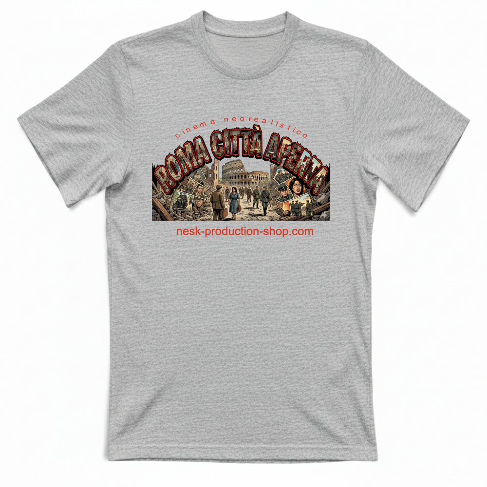 T-Shirt Unisex linea roma città aperta