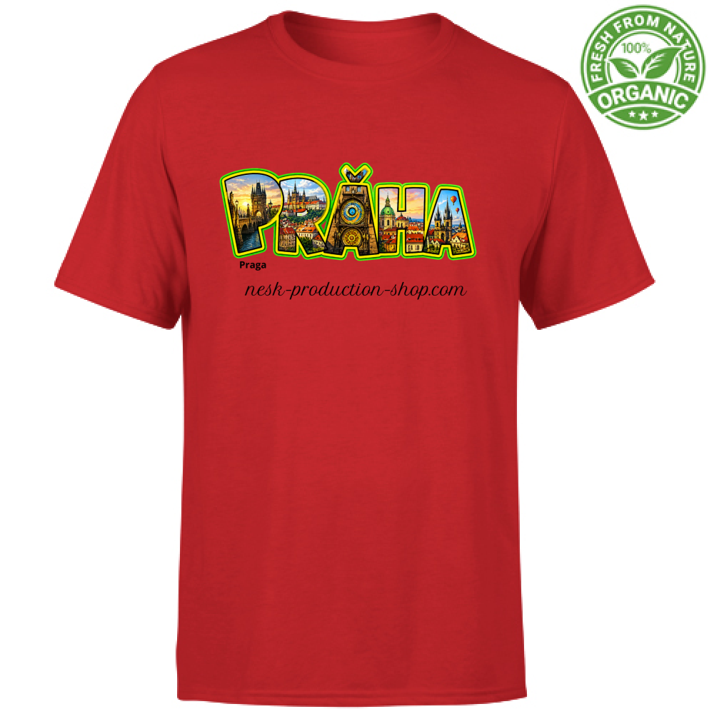 T-Shirt Unisex Organic linea praga