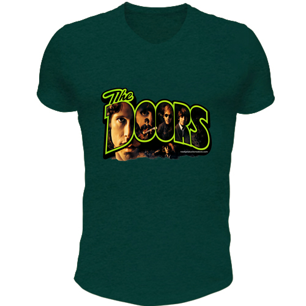 T-Shirt Unisex Scollo V linea Doors