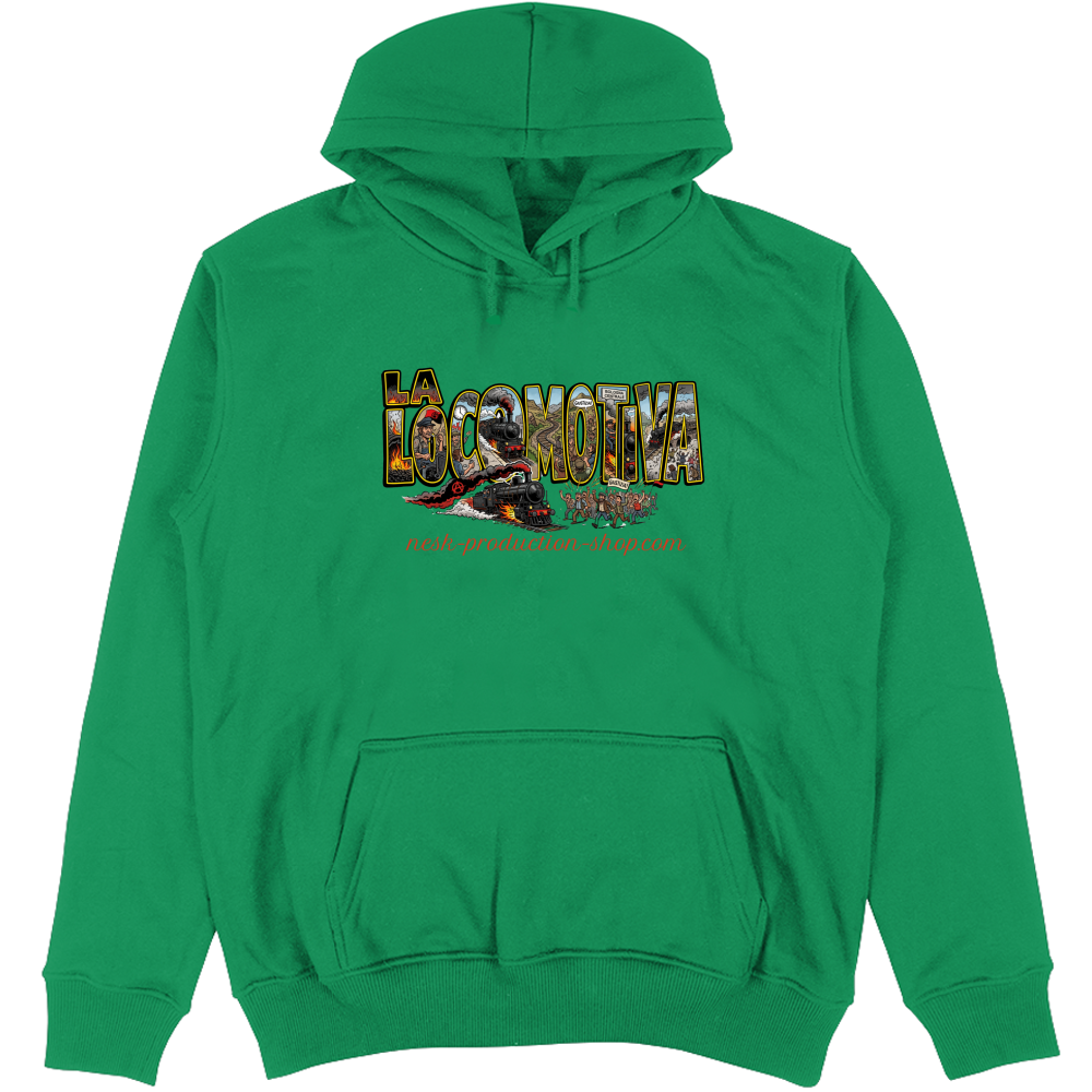 Felpa Unisex con Cappuccio linea la locomotiva