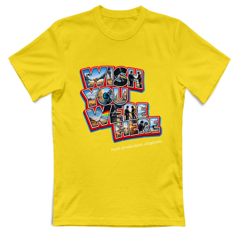 T-Shirt Unisex linea wish you were here