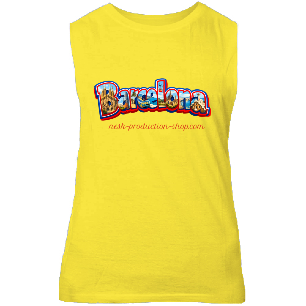 Canotta Unisex linea Barcellona