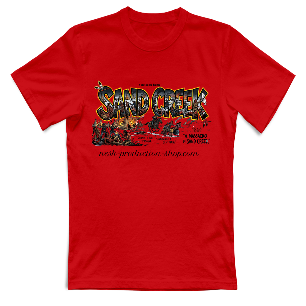 T-Shirt Unisex linea sand creek