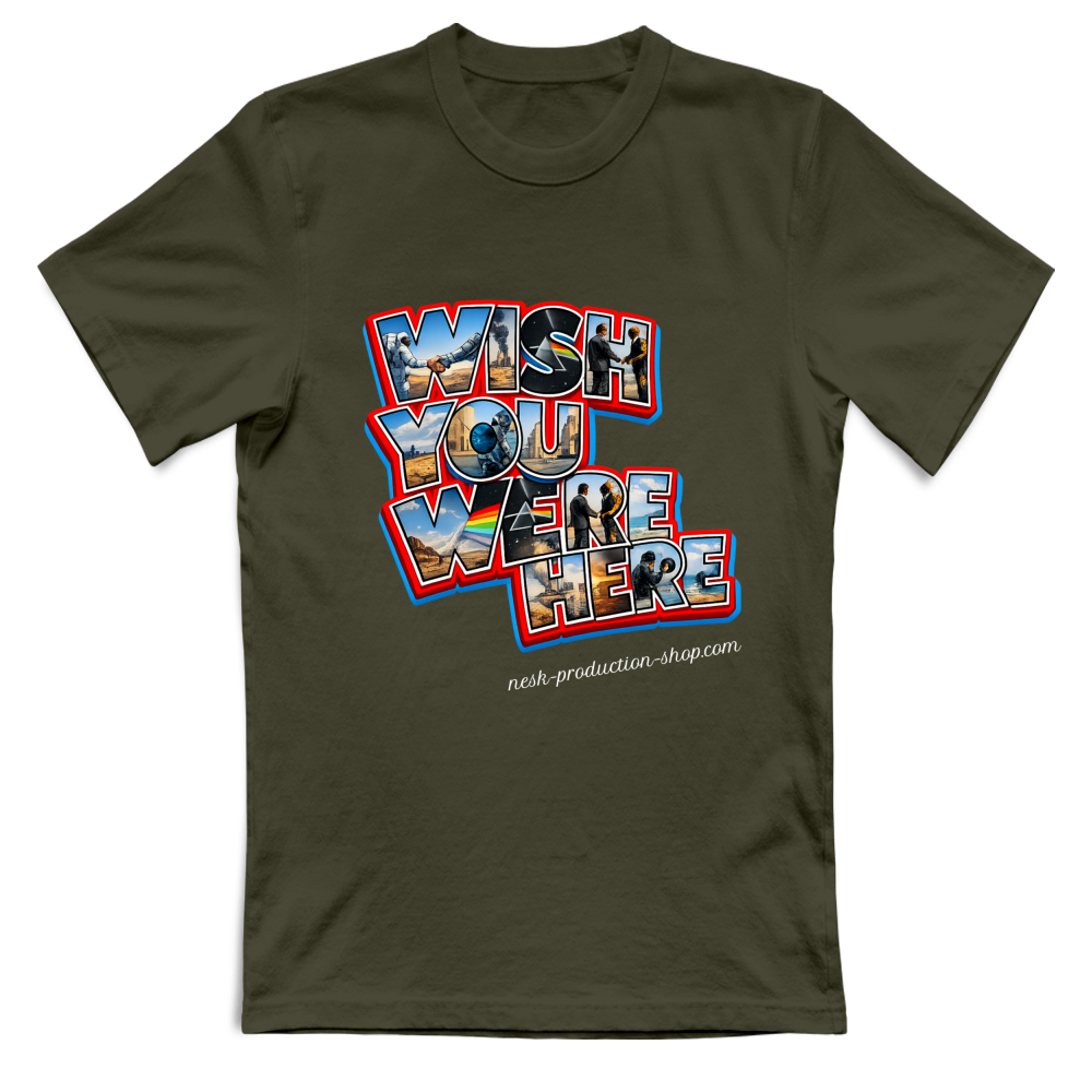 T-Shirt Unisex linea wish you were here
