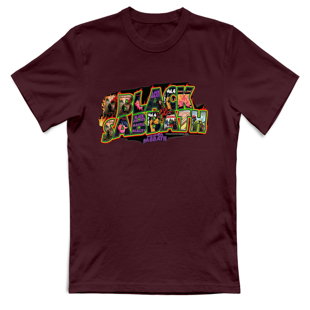 T-Shirt Unisex linea Black Sabbath A