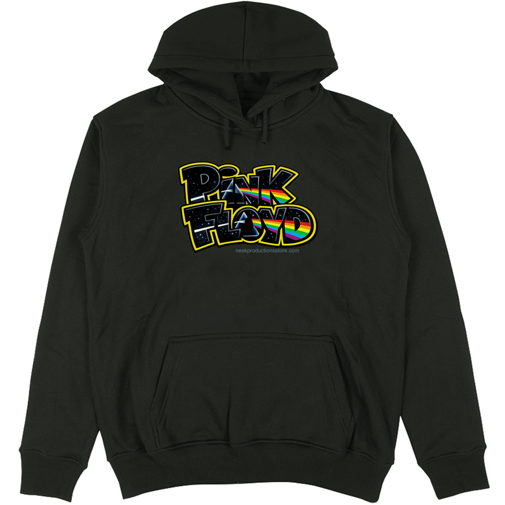 Felpa Unisex con Cappuccio linea Pink Floyd