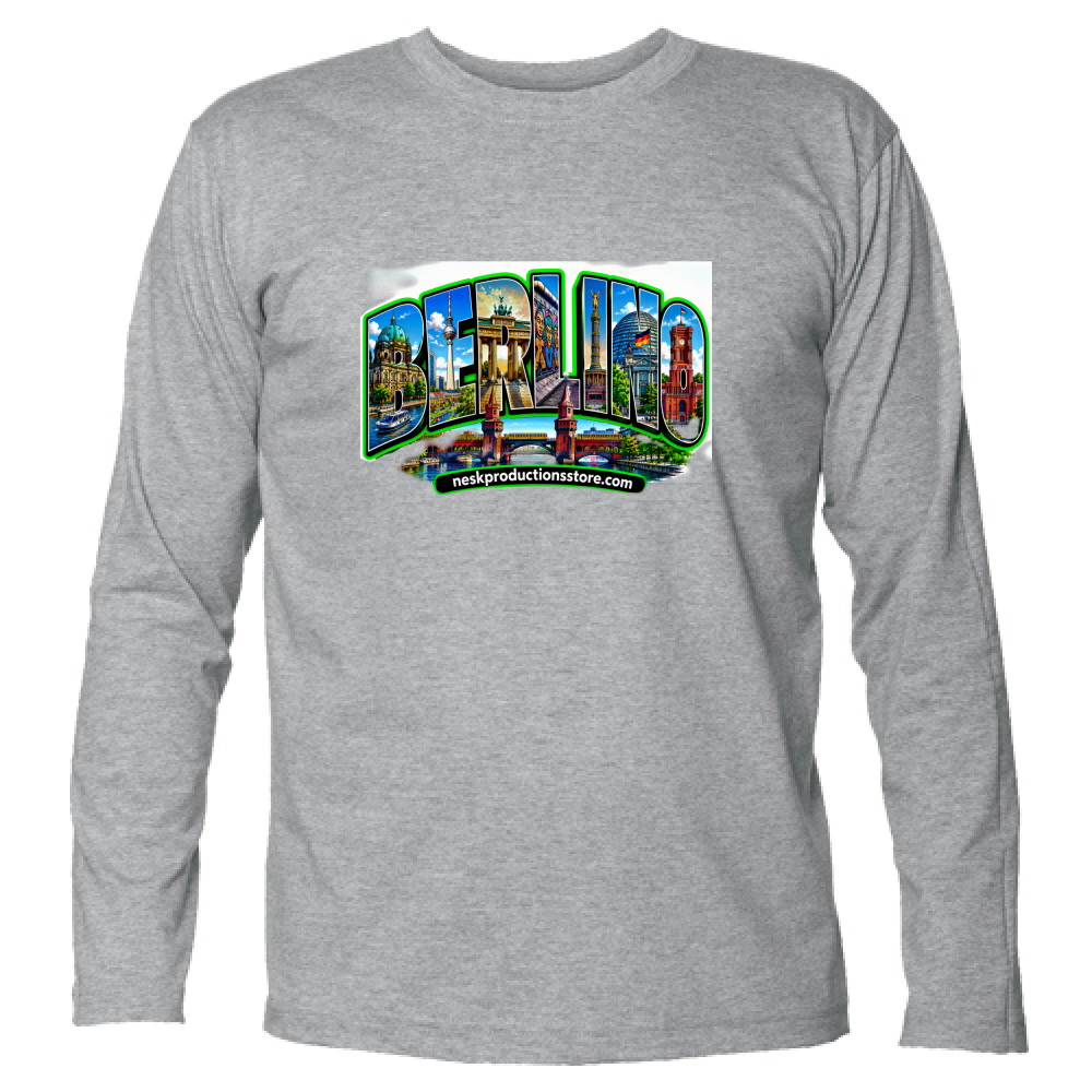 t-shirt-unisex-manica-lunga-linea-berlino – Nesk Productions