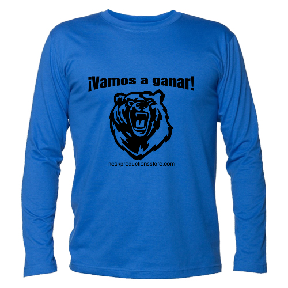 T-Shirt Unisex Manica Lunga linea vamos a ganar