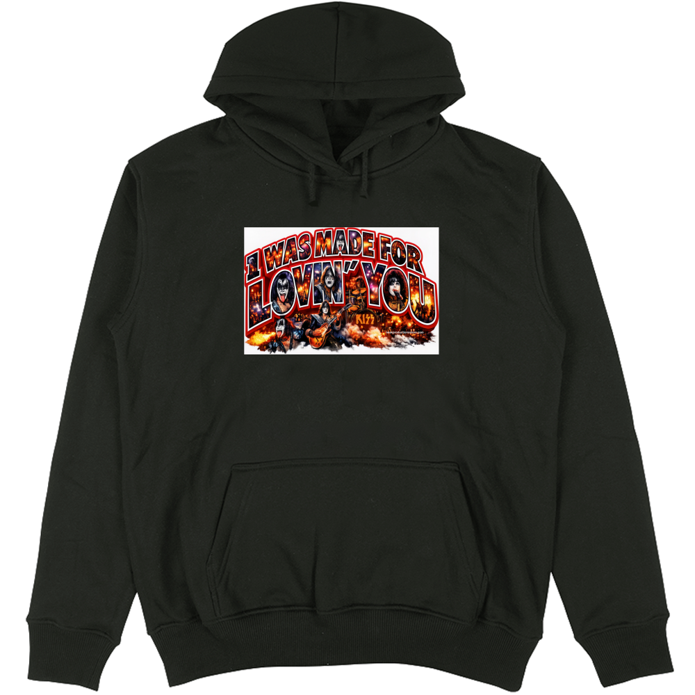 Felpa Unisex con Cappuccio linea i was made for lovin you 1A